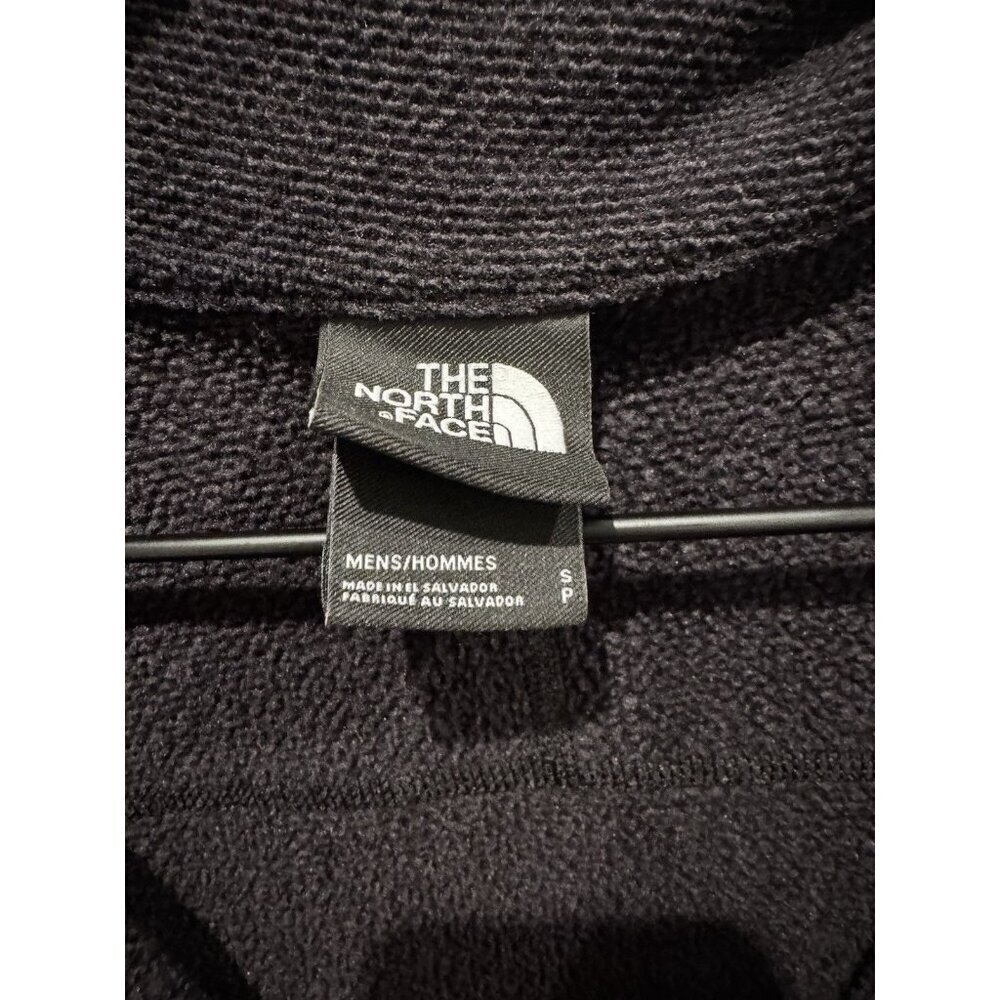 The North Face Men’s Textured Cap Rock 1/4 Zip Pullover Sweatshirt Black Small - Picture 7 of 10